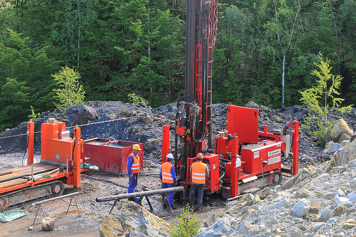 Certej drilling